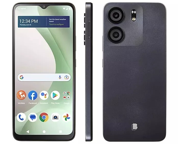 Blu View 5 B160V 64GB 3GB Unlocked Space Gray Good Condition