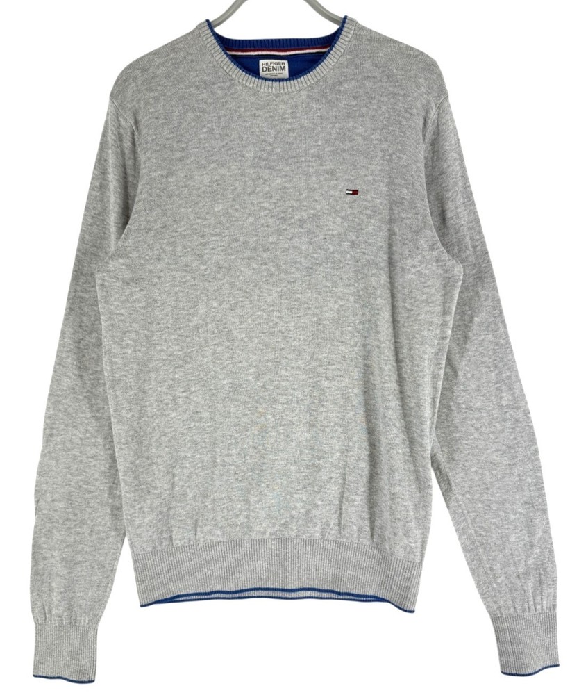 Tommy Hilfiger Men Crew Neck Jumper Pullover Sweater Size M