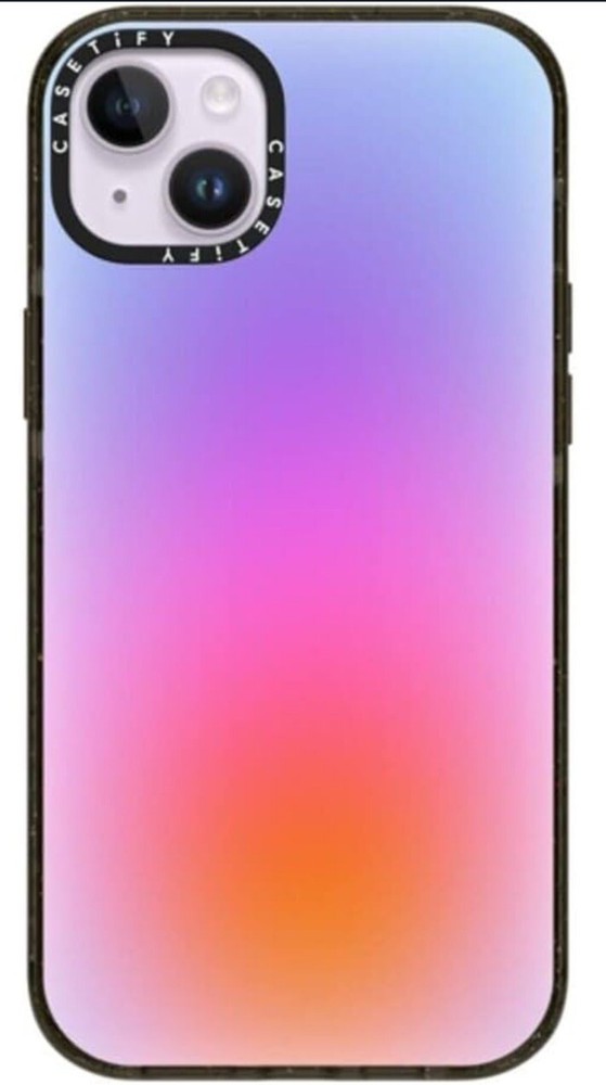CASETiFY Impact iPhone 14 Plus Case Color Cloud Design by Jessica Poundstone