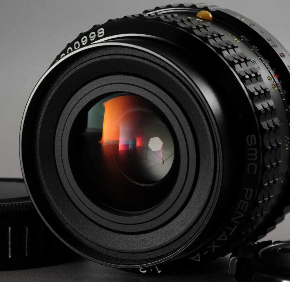 Rare N Mint Pentax SMC Pentax-A 35mm F2 For K Mount Wide Angle MF Lens #2391