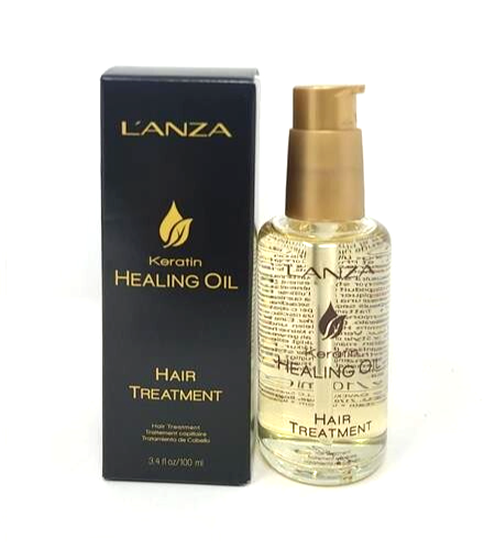 Lanza Keratin Healing Oil Hair Treatment - 3.4 oz / 100 ml New