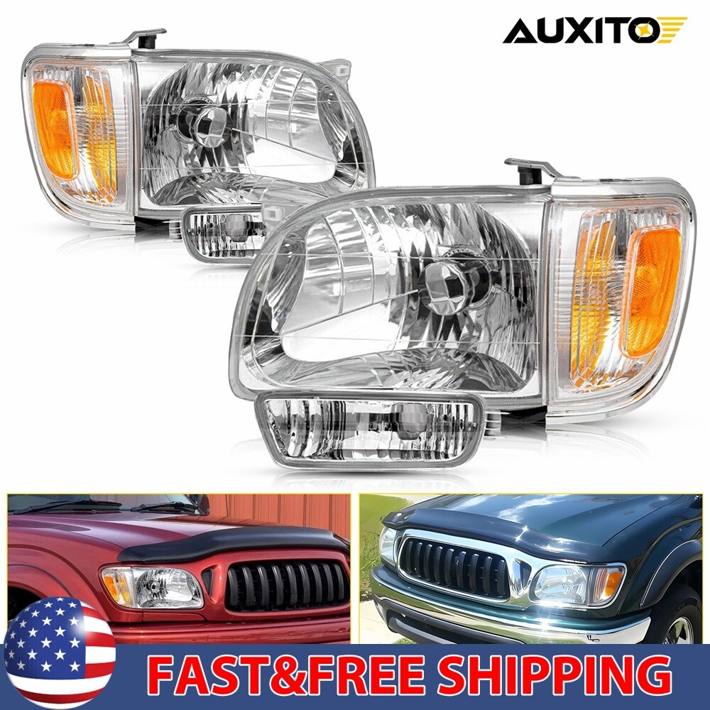 For 2001 2002 2003 2004 Toyota Tacoma Headlights&Corner Light&Signal Light Set
