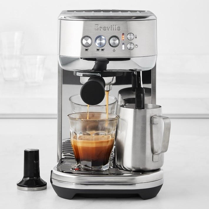 Breville Bambino Plus Espresso Machine BES500BSS in Brushed Stainless Steel