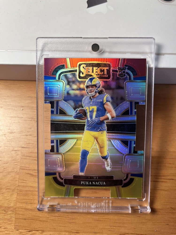 Puka Nacua Select Red & Yellow Concourse Level Die-Cut Rookie #56 *NM/M💎