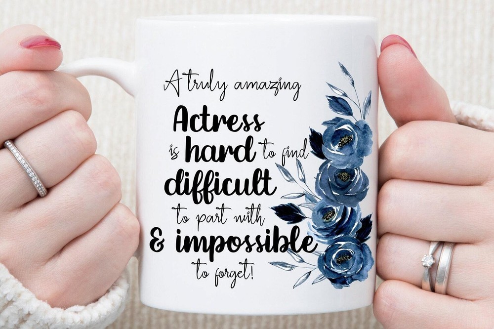 Custom Actress Gifts for Women - Birthday Graduation Appreciation Present  