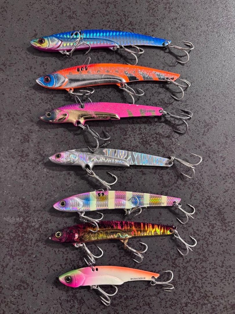 Fishing Lure Jackall big backer 7 piece set