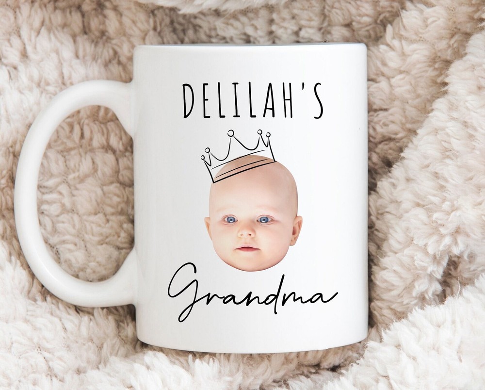 Custom Baby Face Photo Coffee Mug Mother's Day Baby / Kid Picture Mug Fathers Da