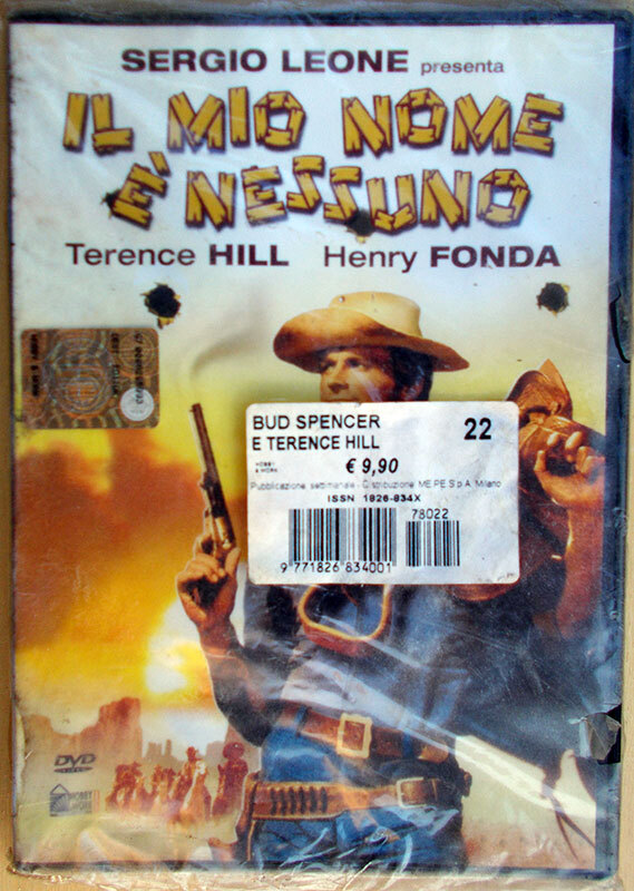 Sergio Leone My Name Is Nobody DVD Terence Hill Henry Fonda Western Classic