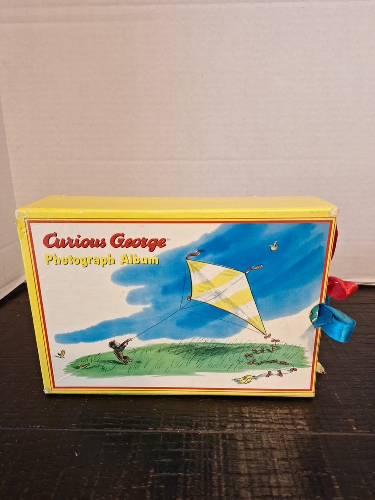 Curious George Photograph Albums - 3 Books In 1 Box Photo Kids