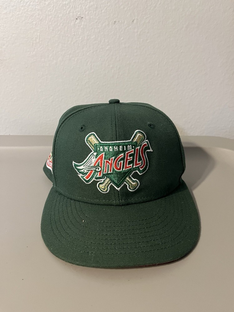 Anaheim Angels New Era 7 1/4 Fitted Hat Cooperstown Collection