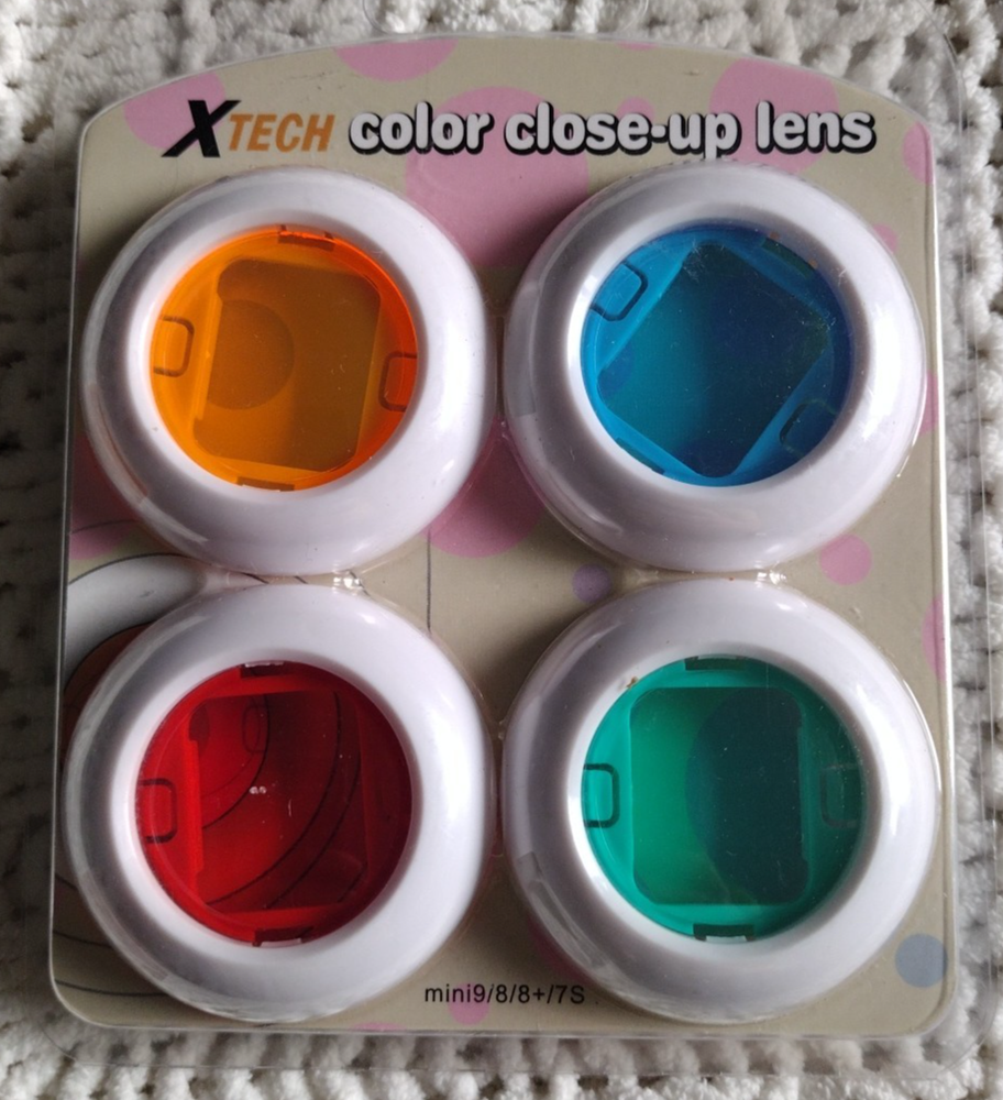 Fujifilm Polaroid Mini 9 8 8+ 7S Close-Up Color Lens X Tech Accessory