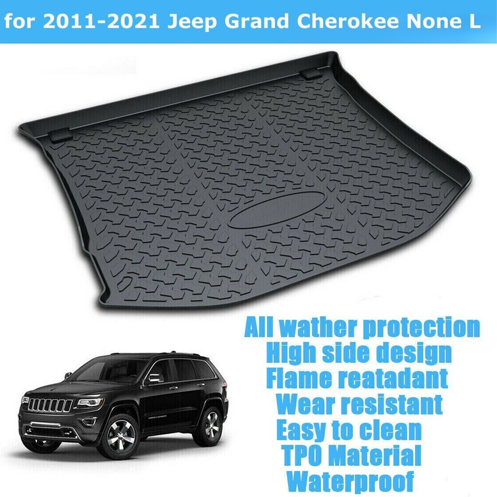 Trunk Tray Liner Floor Mat Waterproof TPO for Jeep Grand Cherokee 2011-2021