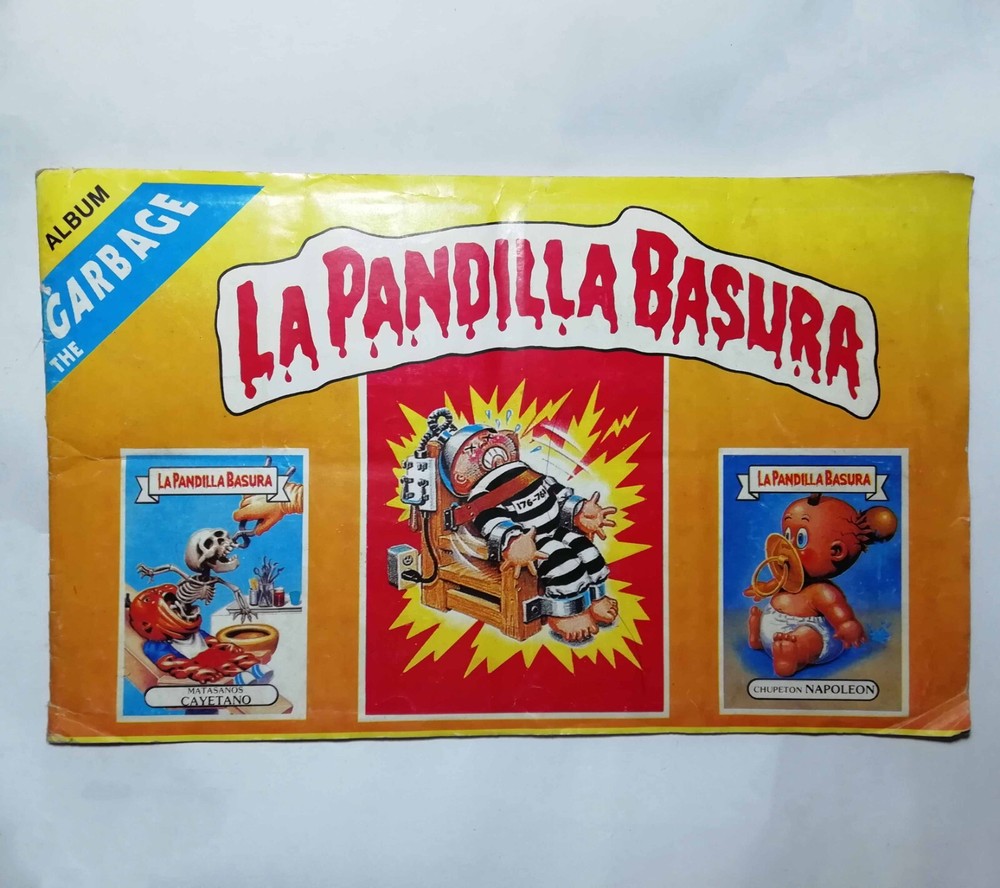 GARBAGE PAIL KIDS Album PERU LA PANDILLA BASURA Original Vintage RARE No Reprint