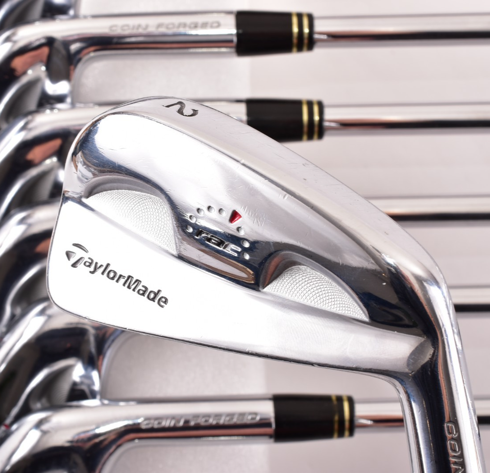 Taylormade Rac MB Coin Forged 2-3-4-5-6-7-8-9-Pw 9pcs RH Stiff Golf Iron Set JDM
