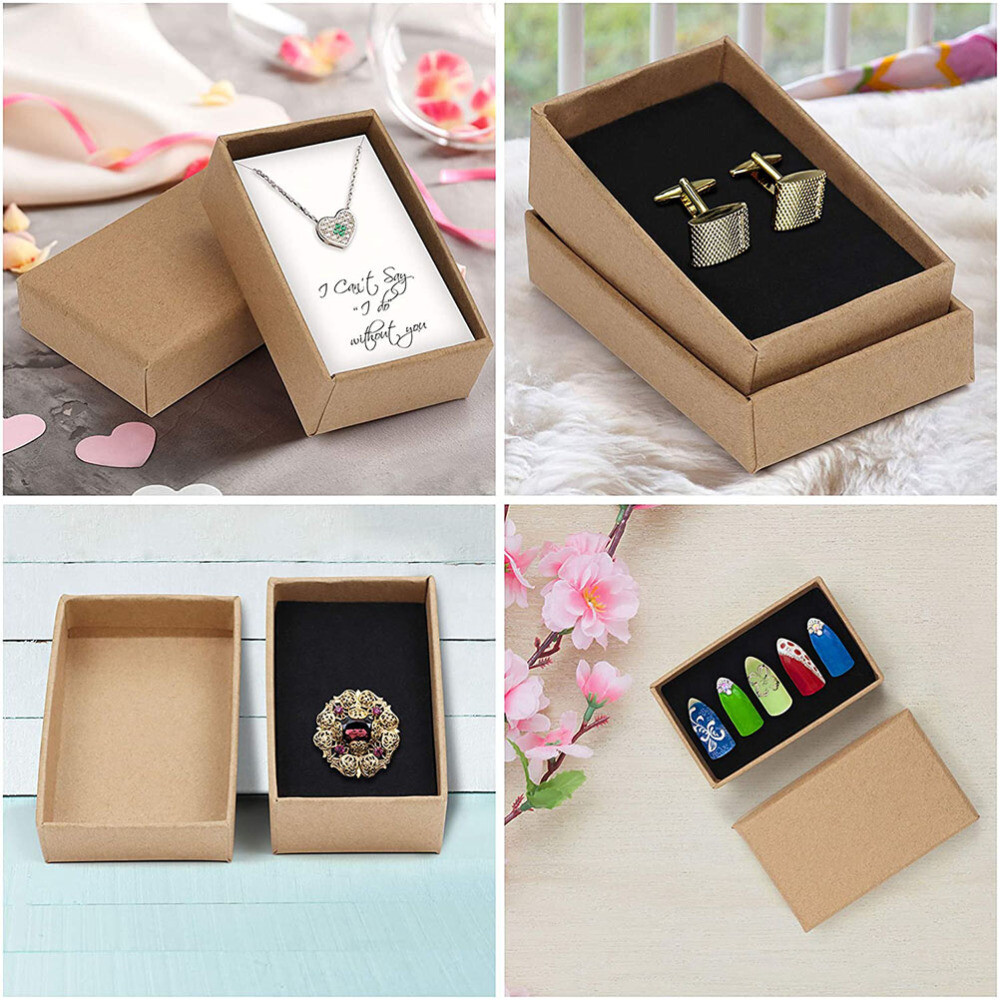 24 Pcs Jewelry Container Box Durable Gift Boxes Large Quantity