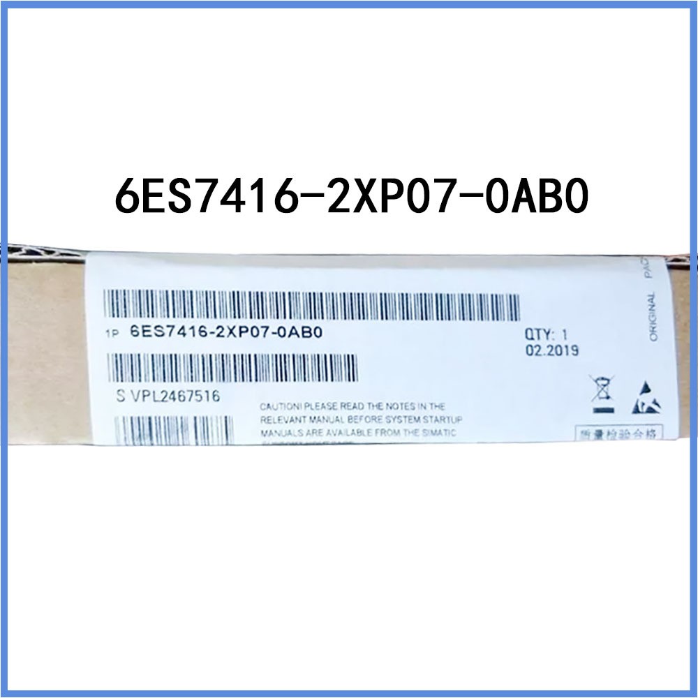 New Boxed Processing Unit 6ES7416-2XP07-0AB0 CPU module SIEMENS Fast Shipping
