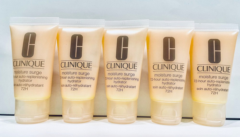 Clinique Moisture Surge 72-Hour Hydrator 5-Pack 25oz Total New