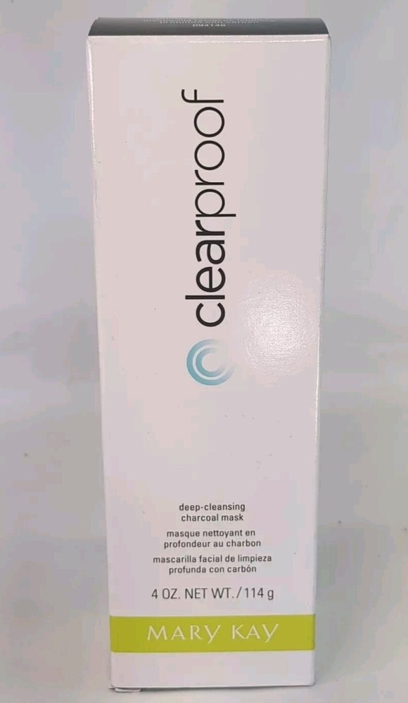 MARY KAY CLEARPROOF~DEEP CLEANSING CHARCOAL MASK~094148~FULL SIZE~4 OZ~NIB!