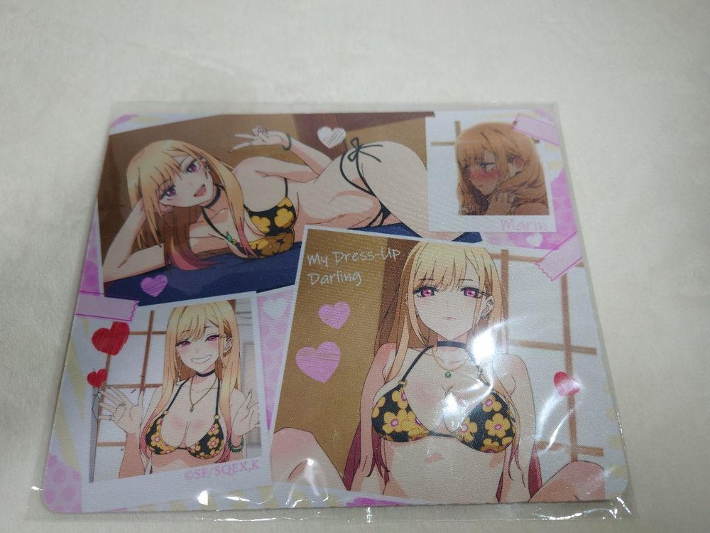 My Dress-Up Darling Kitagawa Marin Goods Lot of 4 Mouse Pad Key Chain Bromide