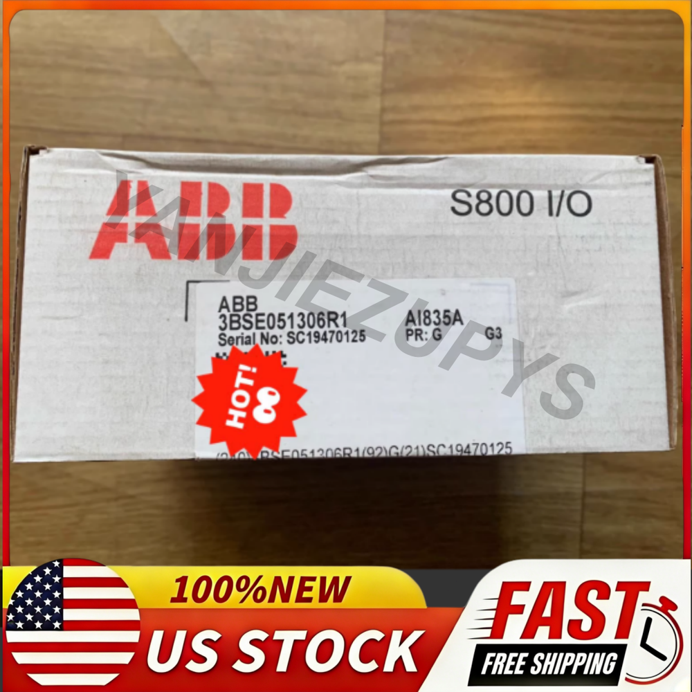 Spot Goods ABB 3BSE051306R1 AI835A I/O Module Brand New Sealed US Fast Shipping