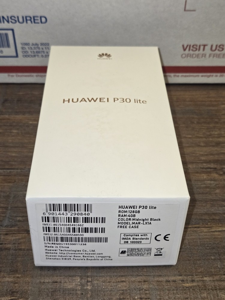 Huawei P30 Lite 128GB Unlocked Smartphone in Black