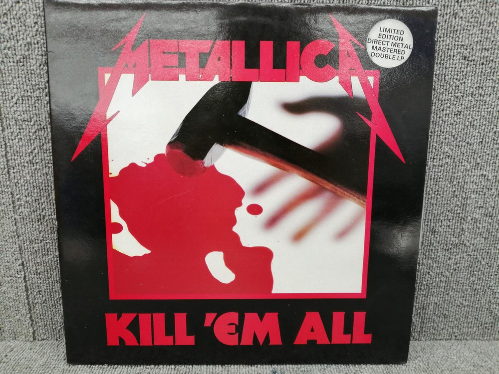 Nations Metallica/Kill'Em All Analog Record From Japan Used