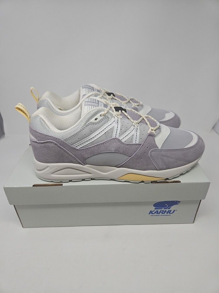 Karhu Fusion 2.0 Sneaker, Men's Size 11.5, Raindrops/Bright White