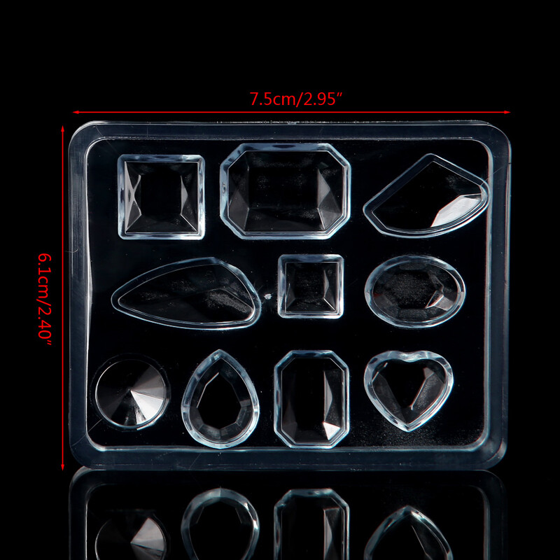 Geometric Silicone Jewelry Molds for DIY Earrings Pendants Resin Craft
