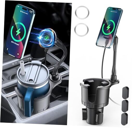 Magnetic Wireless Car Phone Holder with Magsafe 15W Fast Charging