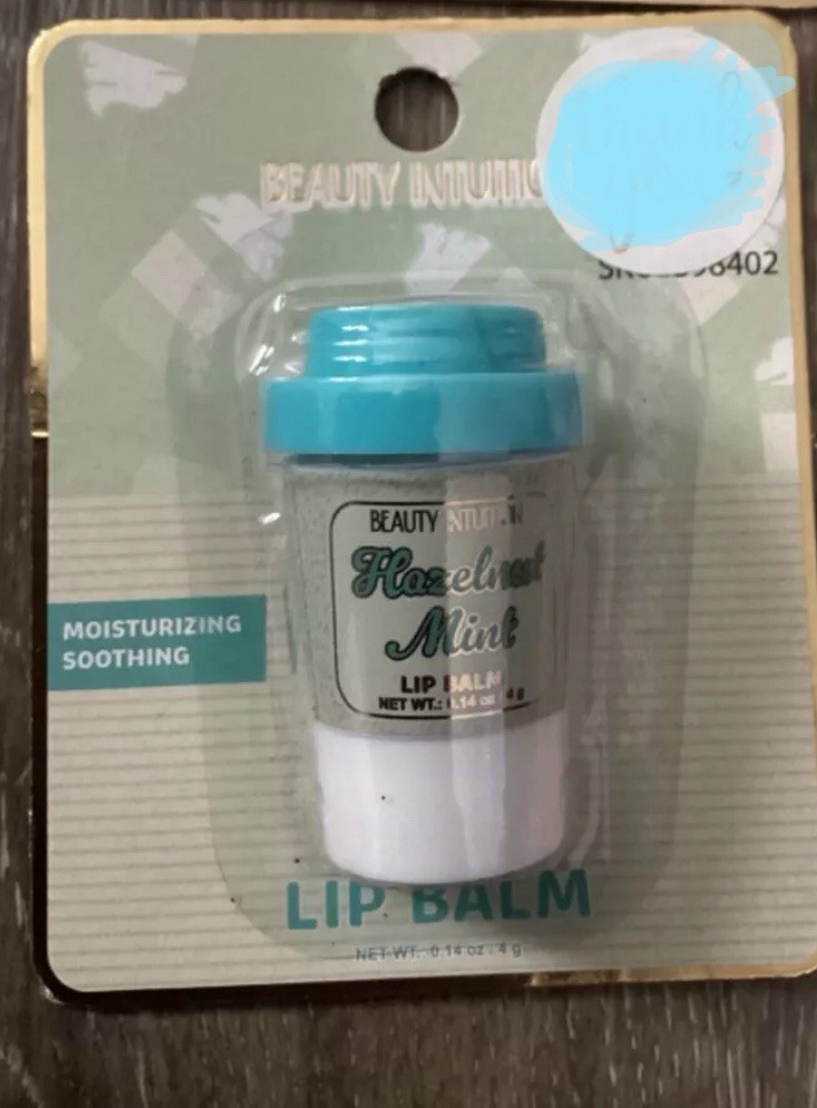 Hazelnut Coffee Flavored Lip Balm by Beauty Intuition  