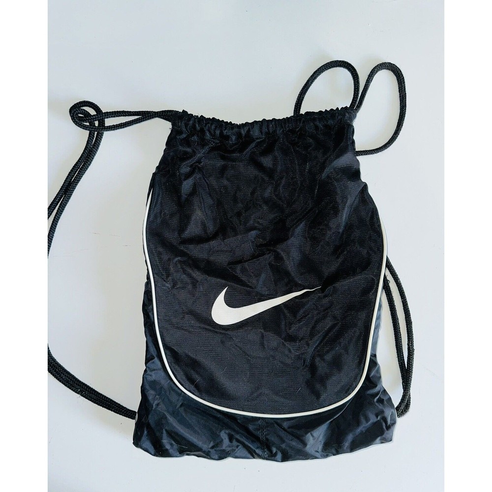 Nike Men’s Brasilia Training Gymsack/Backpack Water Resistant Black Drawstring