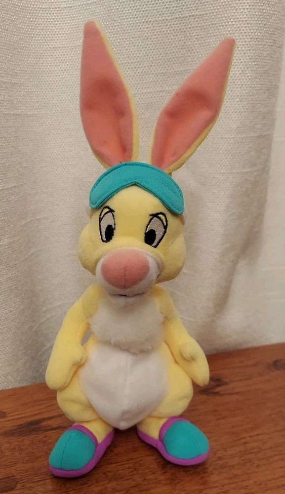 Disney Mattel Star Bean Rabbit Bean Bag Plush Winnie the Pooh Stuffed Animal