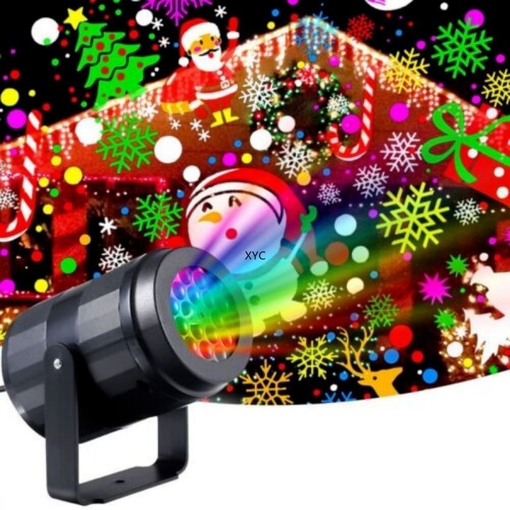 16Pattern Outdoor Projector Laser Light Snow Christmas Landscape Garden Lamp Hot