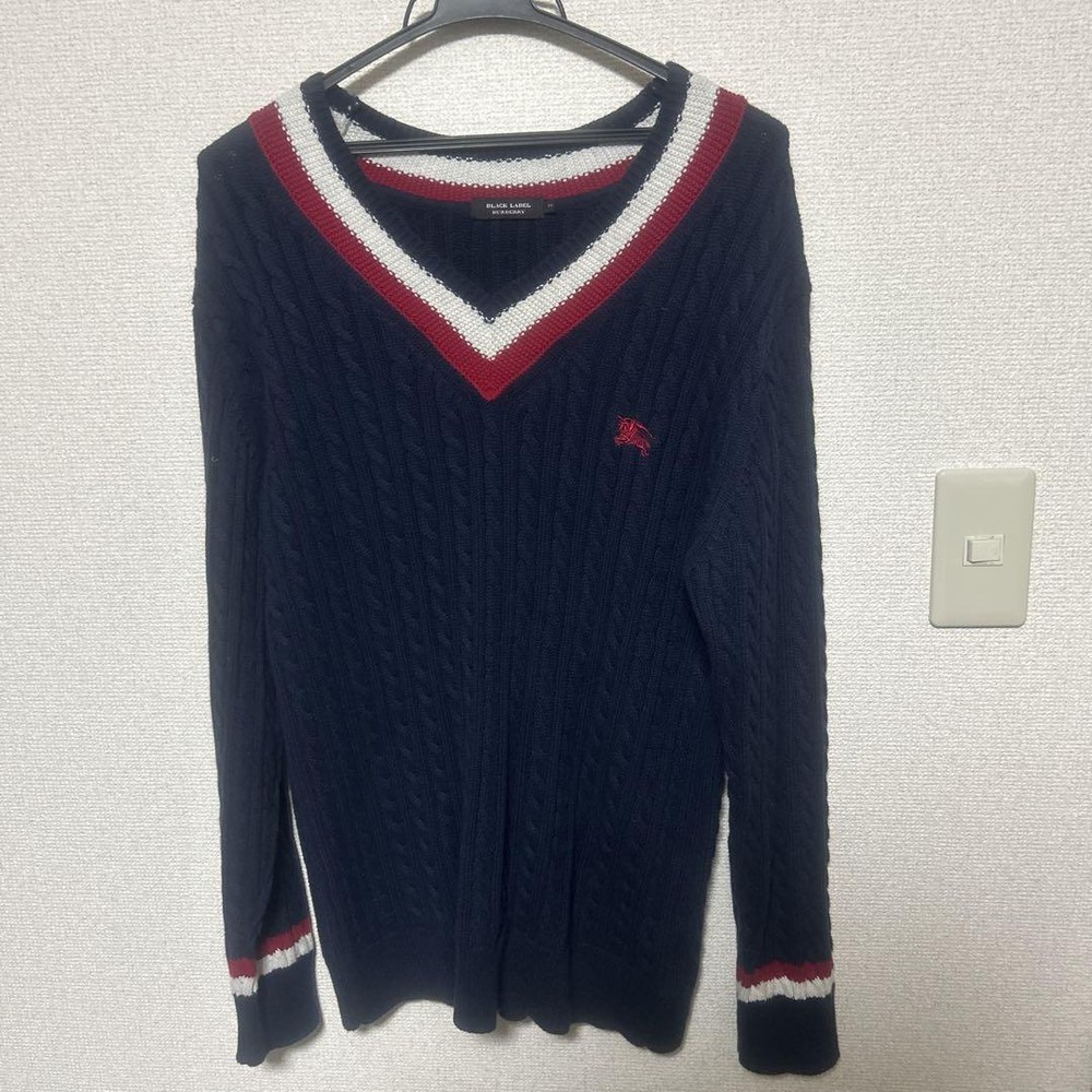 Burberry knit sweater Men's Fashion from Japan