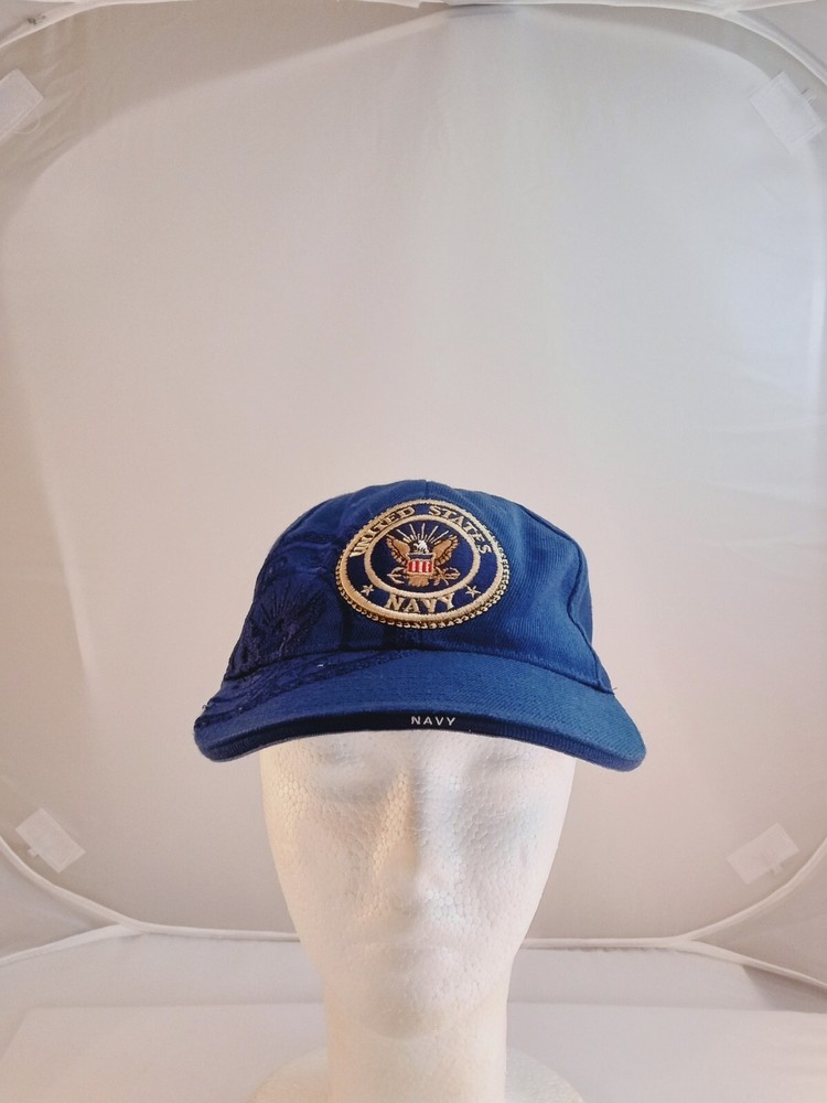 United States Navy Adjustable Strap Dark Blue Hat🚢🎖️