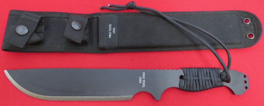 Pro Tool USA Big Bowie Knife 13 7/8