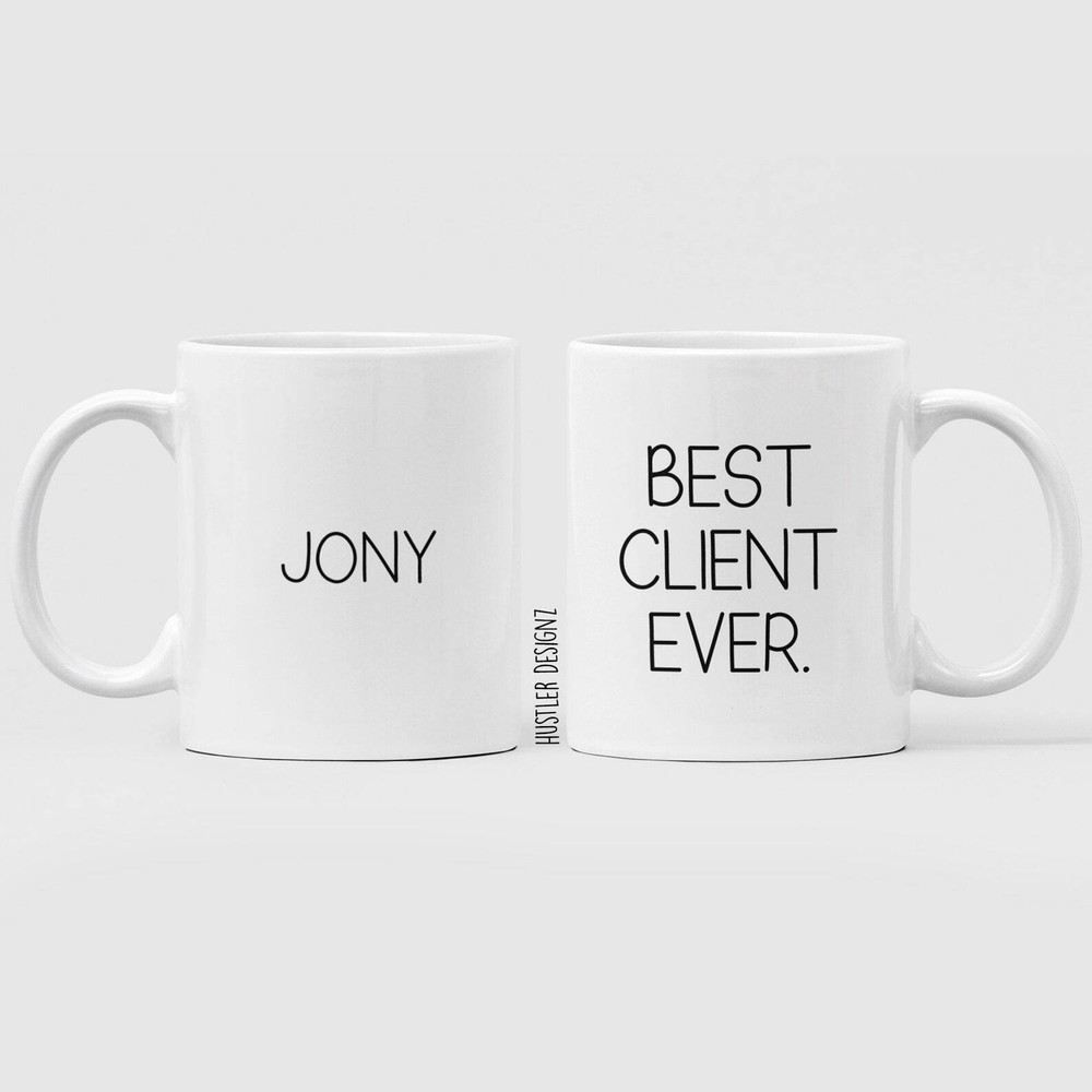 Best Client Ever Mug Personalized Mug Client Gift Client Appreciation Gifts