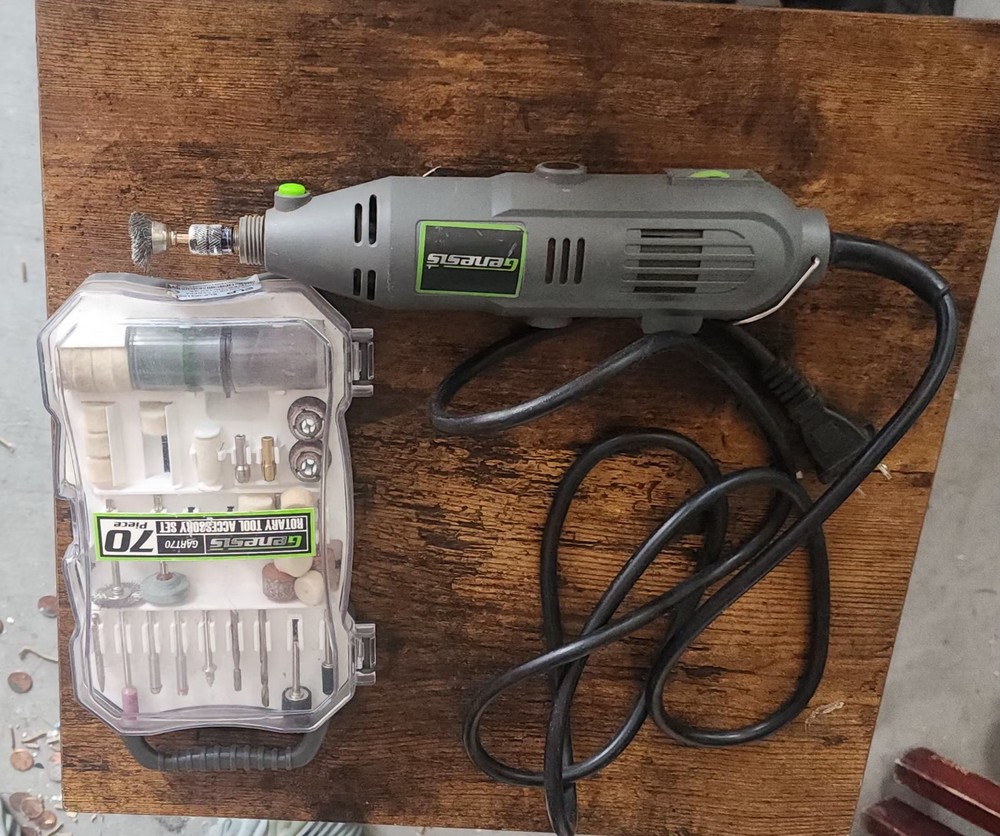 Genesis CRT 2103-40 Rotary Tool Kit with 40 Accessories and Variable Speed
