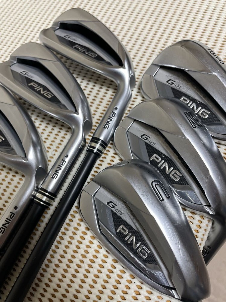 6Piece G425 ALTA J CB SLATE SR NUMBER 00044 PING IRON SET SLAT BLACK DOT 6-U 949