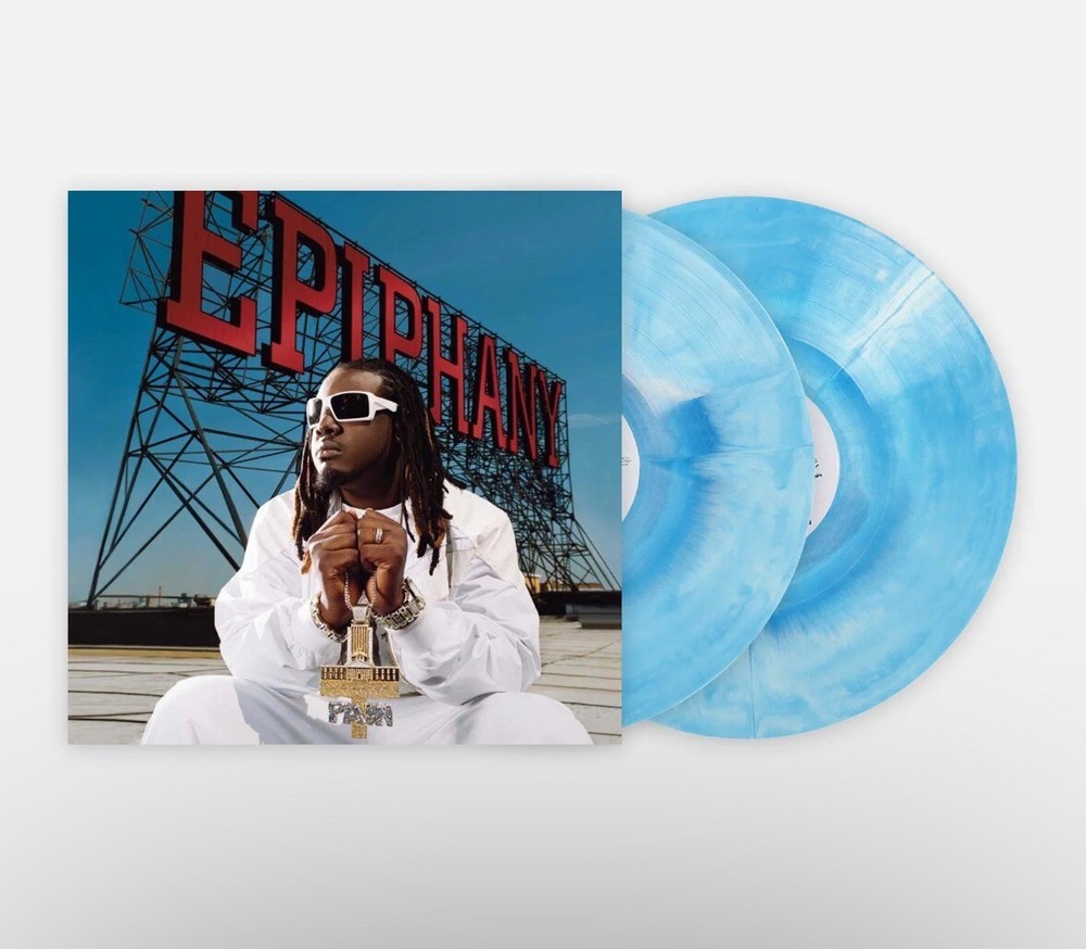 NEW T-Pain Epiphany VMP 2LP Sky Blue Galaxy Vinyl Me Please New Seal