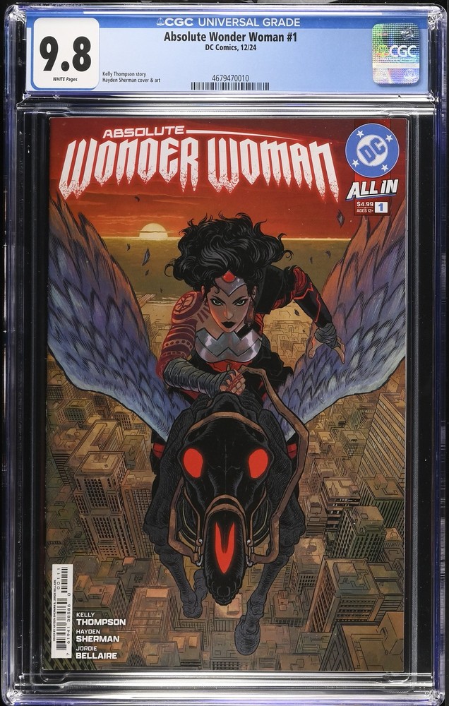 Absolute Wonder Woman 1 CGC 9.8 1st Print