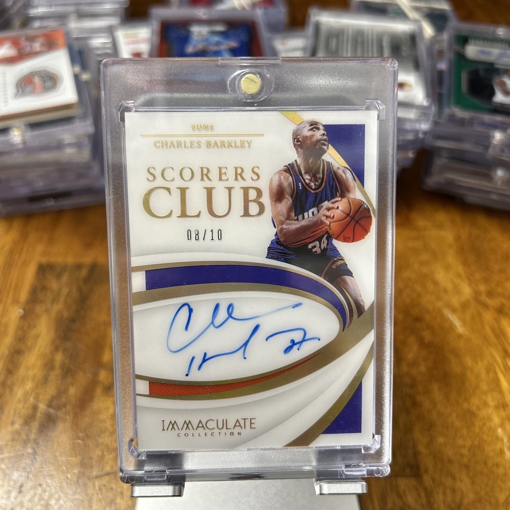 2020 Immaculate Collection Charles Barkley AUTO OUT OF ONLY 10 in existence