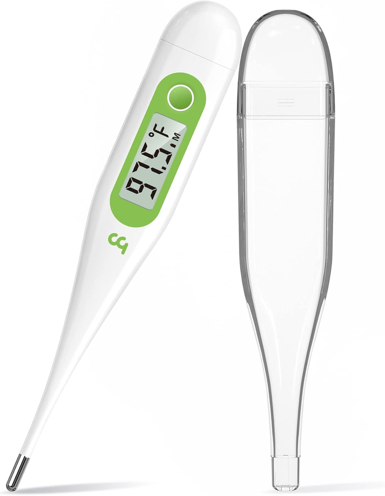 Thermometer for Adults, Oral Thermometer for Fever, Medical Thermometer with Fev