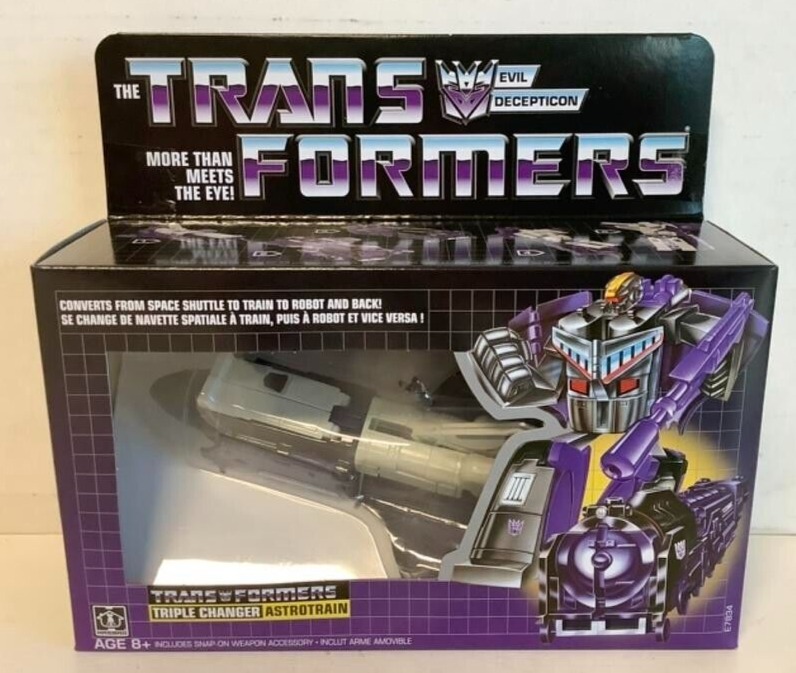 NEW Hasbro E7834 The Transformers Vintage G1 ASTROTRAIN Action Figure