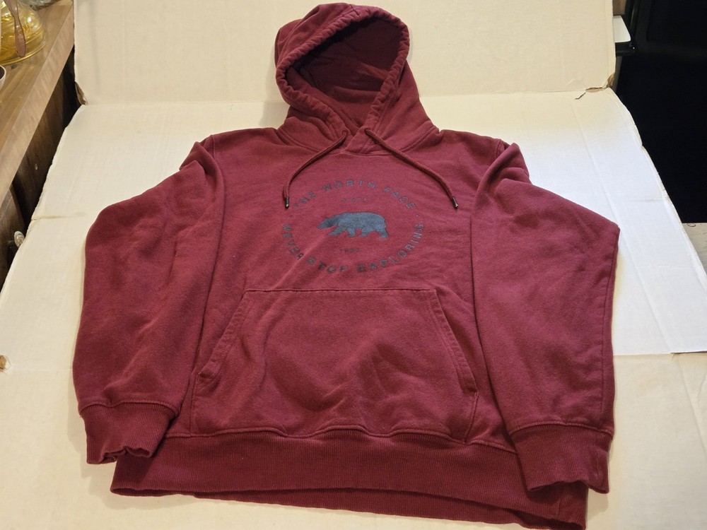 The North Face Men's Never Stop Exploring Hoodie Pullover - Size Medium L - Comfortable & Stylish