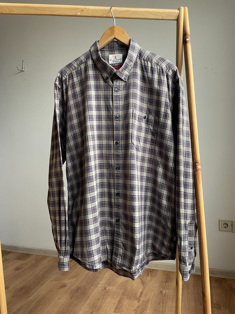 Barbour Checkered Slim Fit Shirt Size XXL
