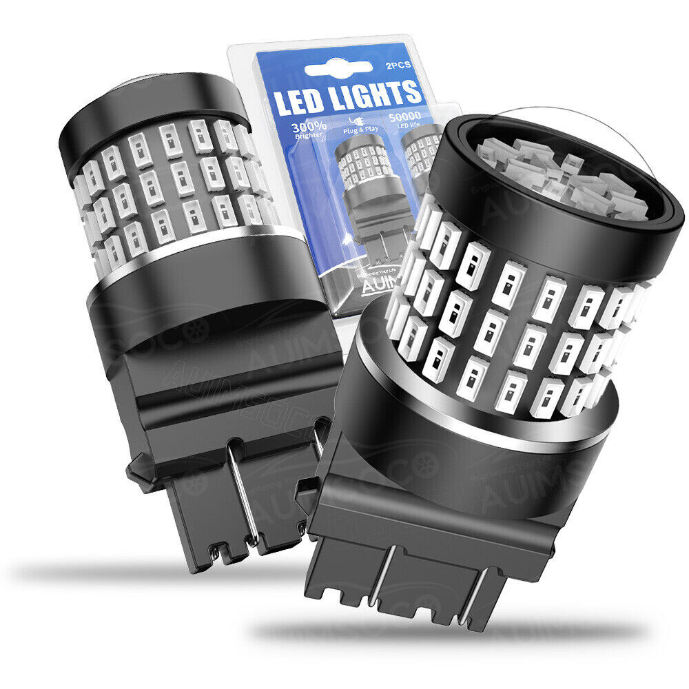 2X Bright Red LED Brake Tail Light Bulbs 3157 3057 for Ford Escape 2013-2016  