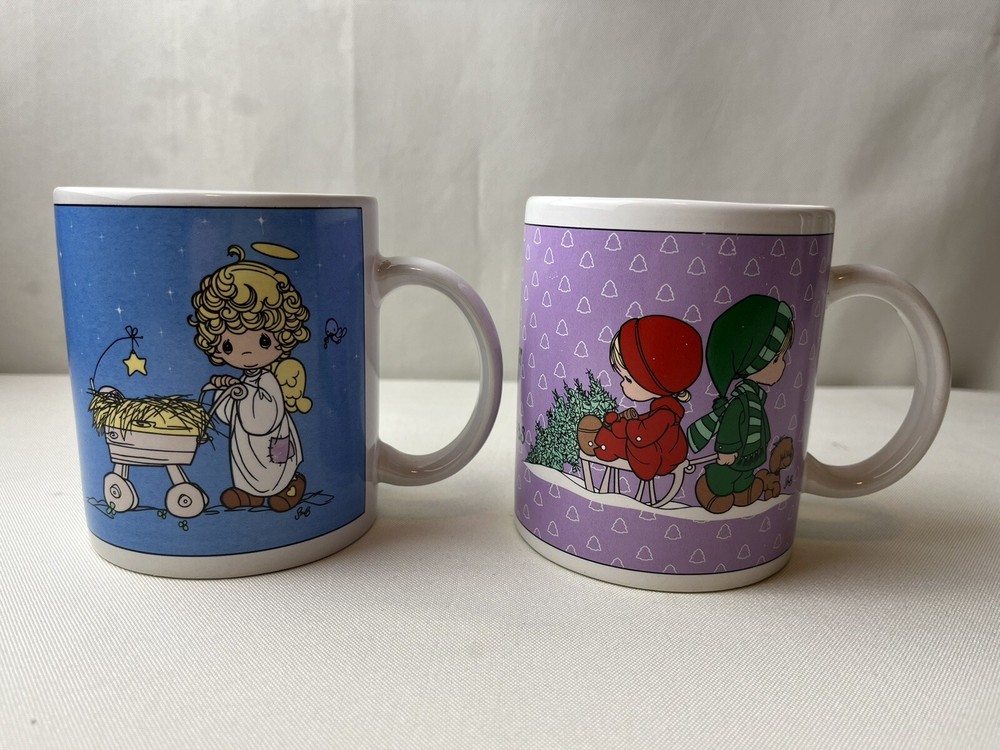 1996 ENESCO Precious Moments Christmas Mug Wonder of God's Blessing