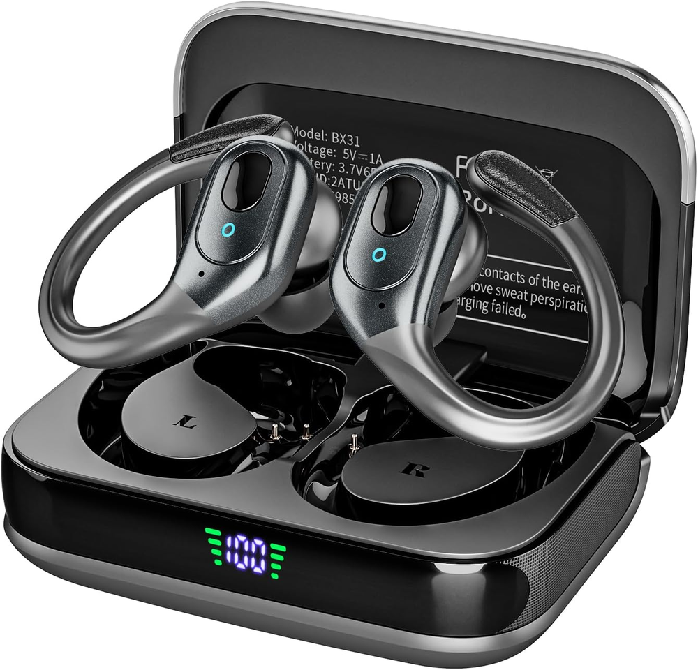 **75H Playtime Wireless Earbuds with Bluetooth 5.3 & IP7 Waterproof** (71 characters)  