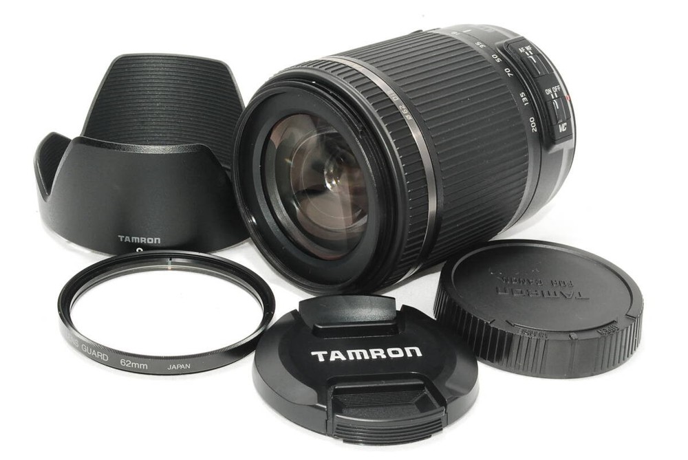 Tamron 18-200mm F3.5-6.3 Di II VC Lens for Canon with Filter Pre-Owned